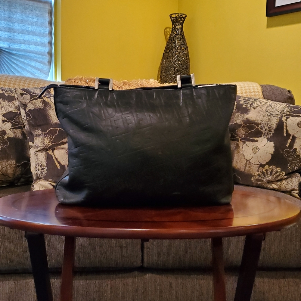 Original "Fendi" M soft leather with FENDISSME